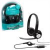Audifonos Con Microfono Logitech Clearchat Comfort H390 Alambrico Usb Negro